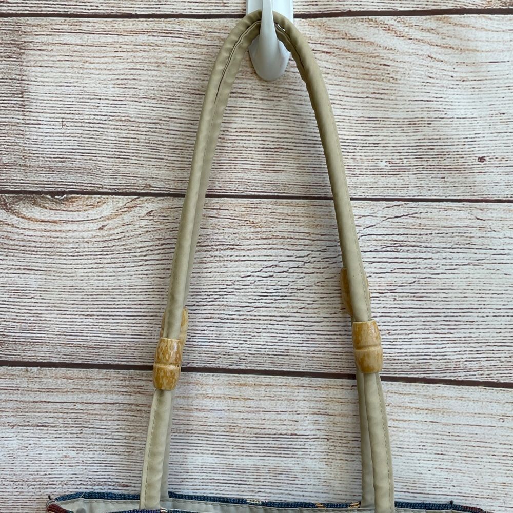 ‎CAT AND MOUSE PRINT TAPESTRY BAG - Picture 3 of 8